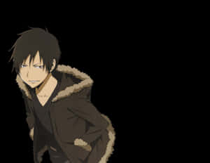 Izaya Orihara In Action Wallpaper