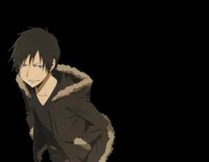 Izaya Orihara In Action Wallpaper