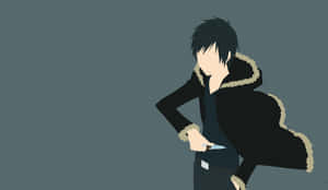 Izaya Orihara, Smirking In Style Wallpaper