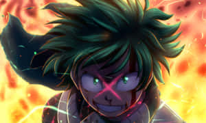 Izuku Midoriya's Determination To Become A Pro Hero Despite Lack Of A Quirk. Wallpaper