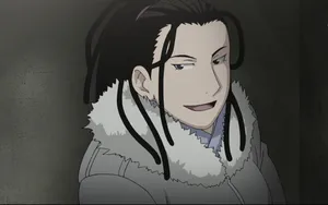 Izumi Curtis Unleashing Her Alchemy Power Wallpaper