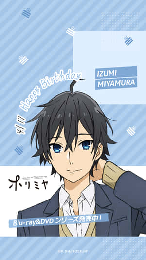 Izumi_ Miyamura_ Birthday_ Celebration Wallpaper