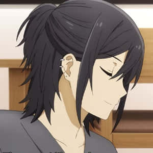 Izumi_ Miyamura_ Profile_ Closeup_ Anime Wallpaper