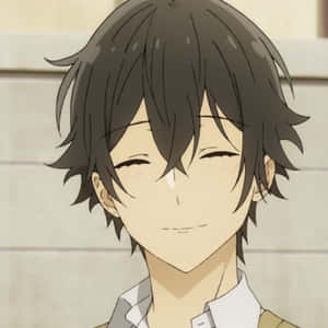 Izumi Miyamura Smiling Profile Picture Wallpaper