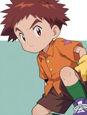 Izzy Izumi Digimon Character Wallpaper