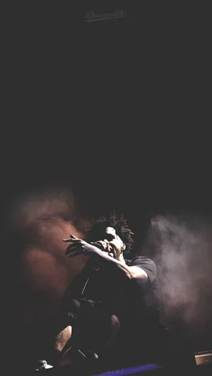 J. Cole Singing Phone Wallpaper