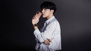 J-hope Promoting Samsung Phone Wallpaper