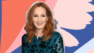 J.k. Rowling, Acclaimed Author Of The Harry Potter Series Wallpaper