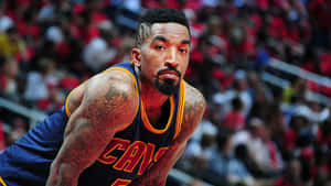 J R Smith Basketball Action Shot Wallpaper