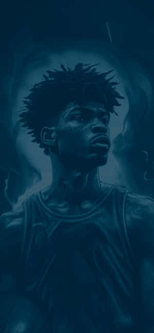 Ja Morant Artistic Portraiti Phone Wallpaper Wallpaper