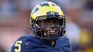 Jabrill Peppers Michigan Football Helmet Wallpaper