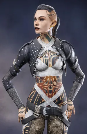 Jack, A Powerful Biotic, Unleashed In Mass Effect Universe Wallpaper