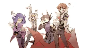 Jack Atlas - Master Duelist In Action Wallpaper