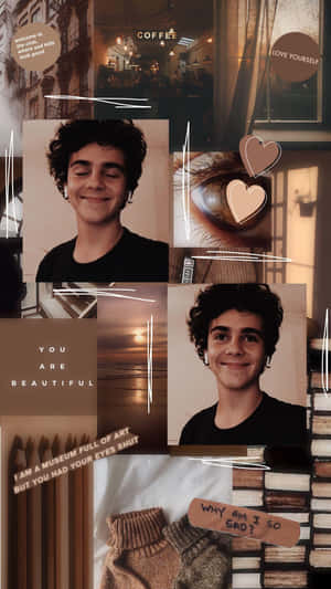 Jack Dylan Grazer Aesthetic Collage Wallpaper