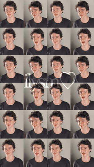 Jack Dylan Grazer Expressions Collage Wallpaper