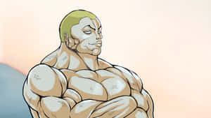 Jack Hanma Muscular Anime Character Wallpaper