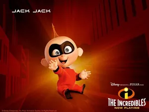 Jack Jack's Priceless And Joyful Smile Wallpaper