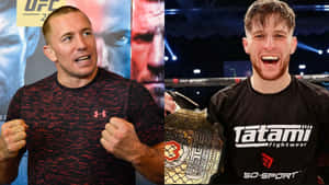 Jack Shore And Georges St Pierre Wallpaper