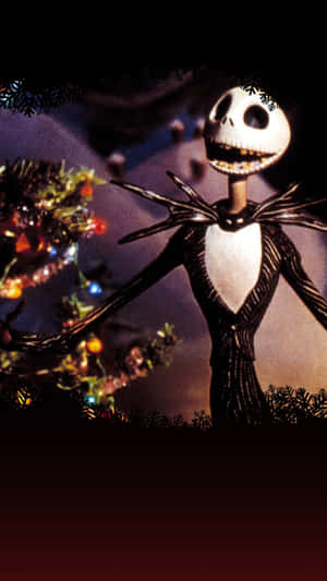 Jack Skellington Christmas Twist Wallpaper