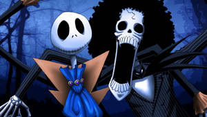 Jack Skellington X Brook Wallpaper