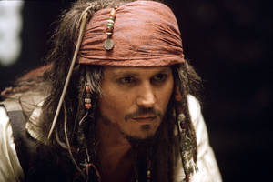 Jack Sparrow Red Bandana Wallpaper