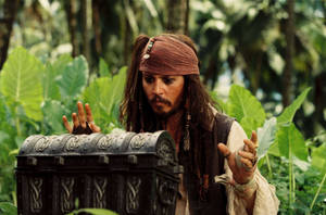 Jack Sparrow Treasure Chest Wallpaper