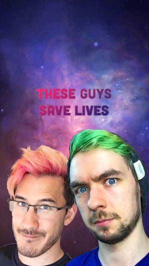 Jacksepticeye And Markiplier Wallpaper