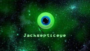 Jacksepticeye Green Galaxy Wallpaper