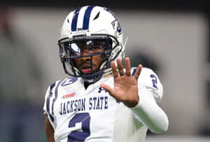 Jackson State Quarterback Shedeur Sanders Wallpaper