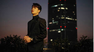 Jackson Wang At Night Wallpaper