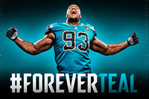 Jacksonville Jaguars Forever Teal Wallpaper