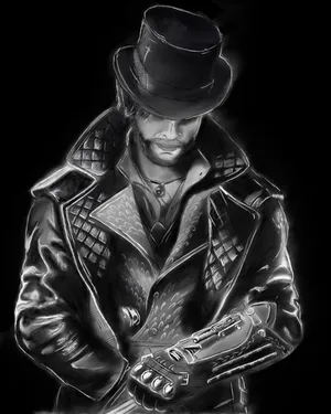 Jacob Frye: The Stylized Assassin Wallpaper