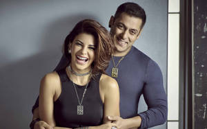 Jacqueline Fernandez And Salman Khan Photoshoot Wallpaper