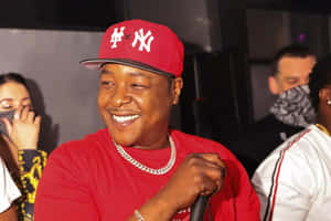 Jadakiss Laughing Red N Y Cap Wallpaper