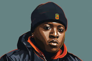 Jadakiss Vector Portrait Wallpaper