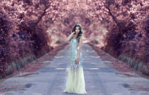 Jaded Woman Wallpaper