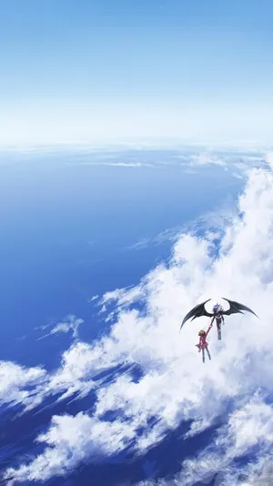 Jaden Yuki Powering Up In Duel Wallpaper