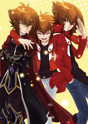 Jaden Yuki Striking A Confident Pose Wallpaper