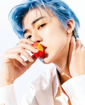 Jaemin Nct With Fruit Wallpaper