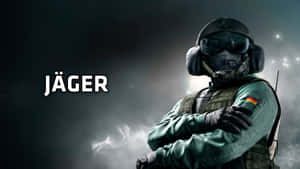 Jager From Rainbow Six Siege In Action Wallpaper