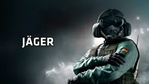 Jager From Rainbow Six Siege In Action Wallpaper