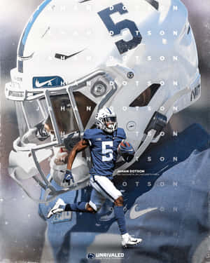 Jahan Dotson Penn State Football Art Wallpaper
