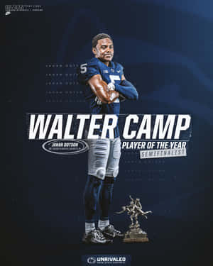 Jahan Dotson Walter Camp Award Semifinalist Wallpaper