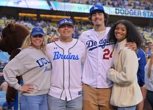 Jaime Jaquez Jrwith Familyat Stadium Wallpaper