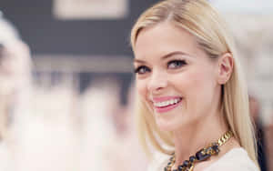 Jaime King Radiating Glamour And Style In A High Definition Wallpaper Wallpaper