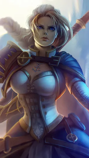 Jaina Proudmoore Mage Leader Wallpaper