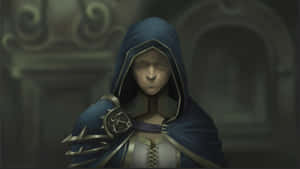 Jaina Proudmoore Mysterious Hooded Figure Wallpaper