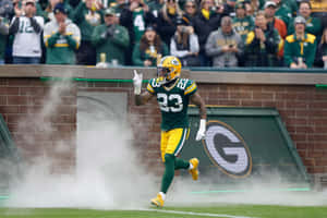 Jaire Alexander Green Bay Packers Game Entrance Wallpaper