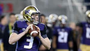 Jake Browning Washington Huskies Quarterback Wallpaper