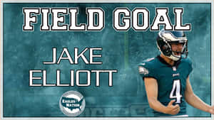 Jake Elliott Field Goal Eagles Wallpaper